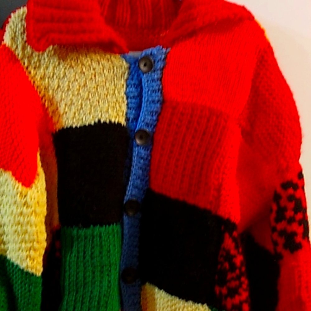 Harry Styles hand knit cardigan